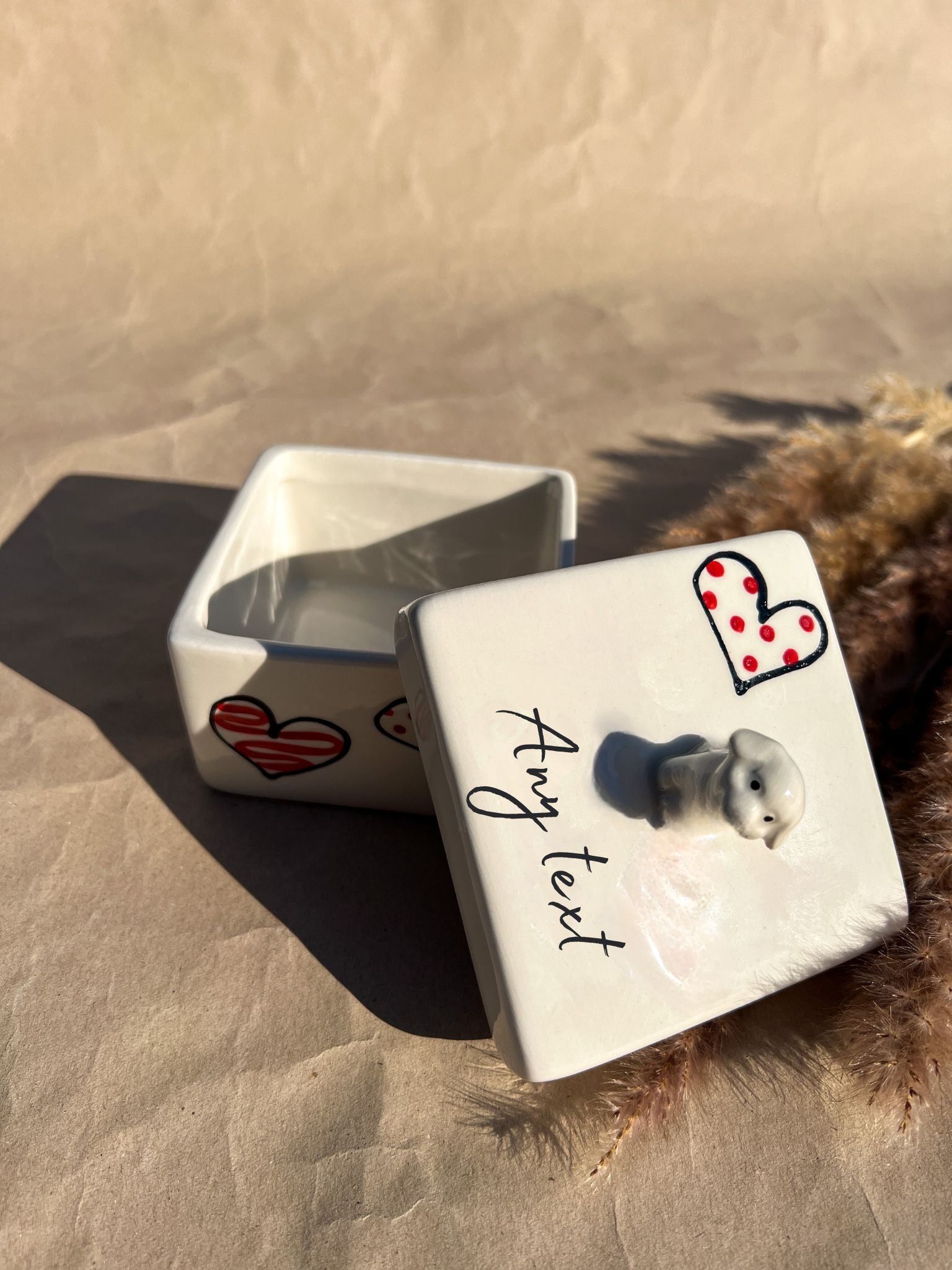 Treat Jar Square - Personalized