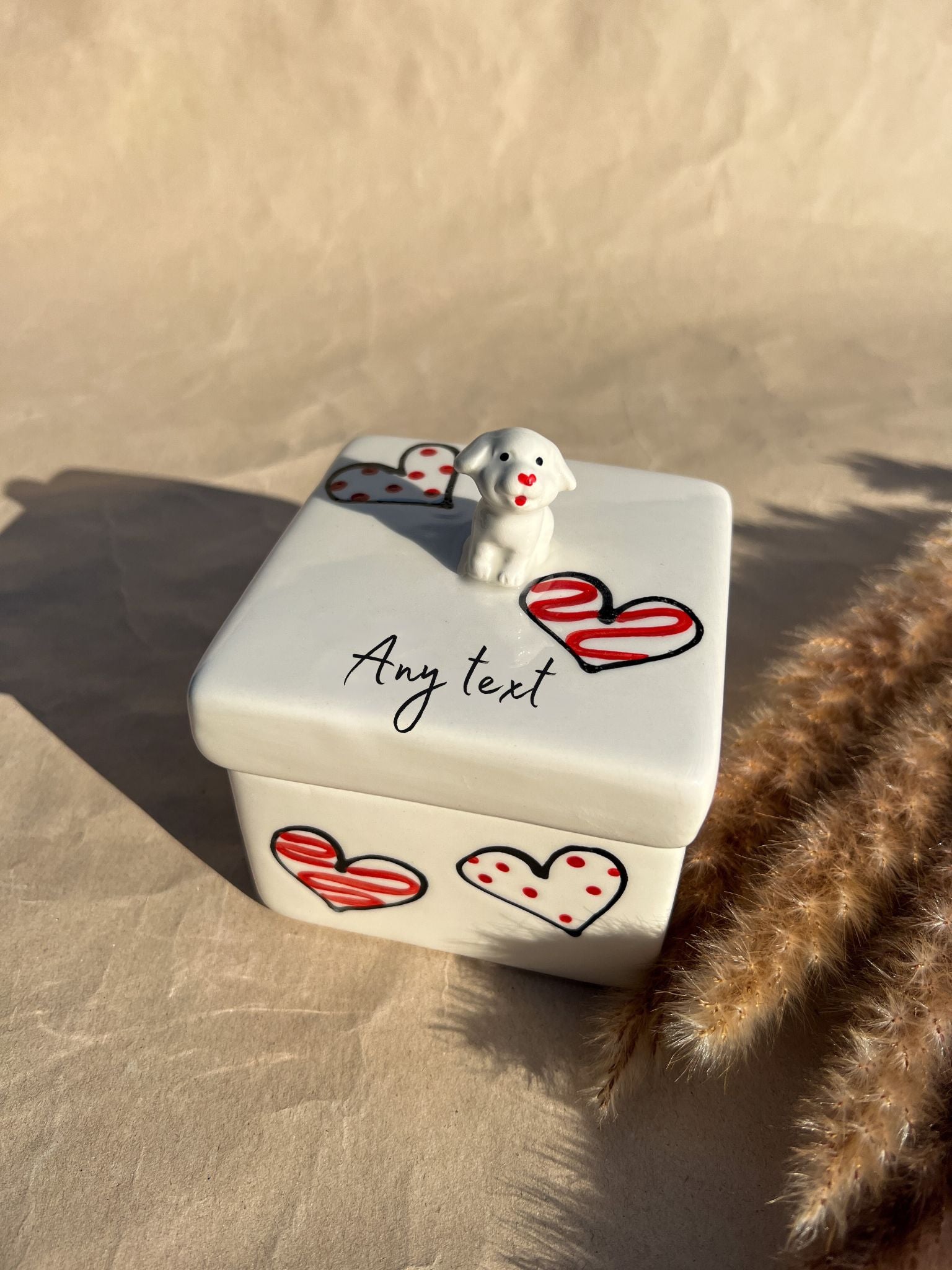 Treat Jar Square - Personalized