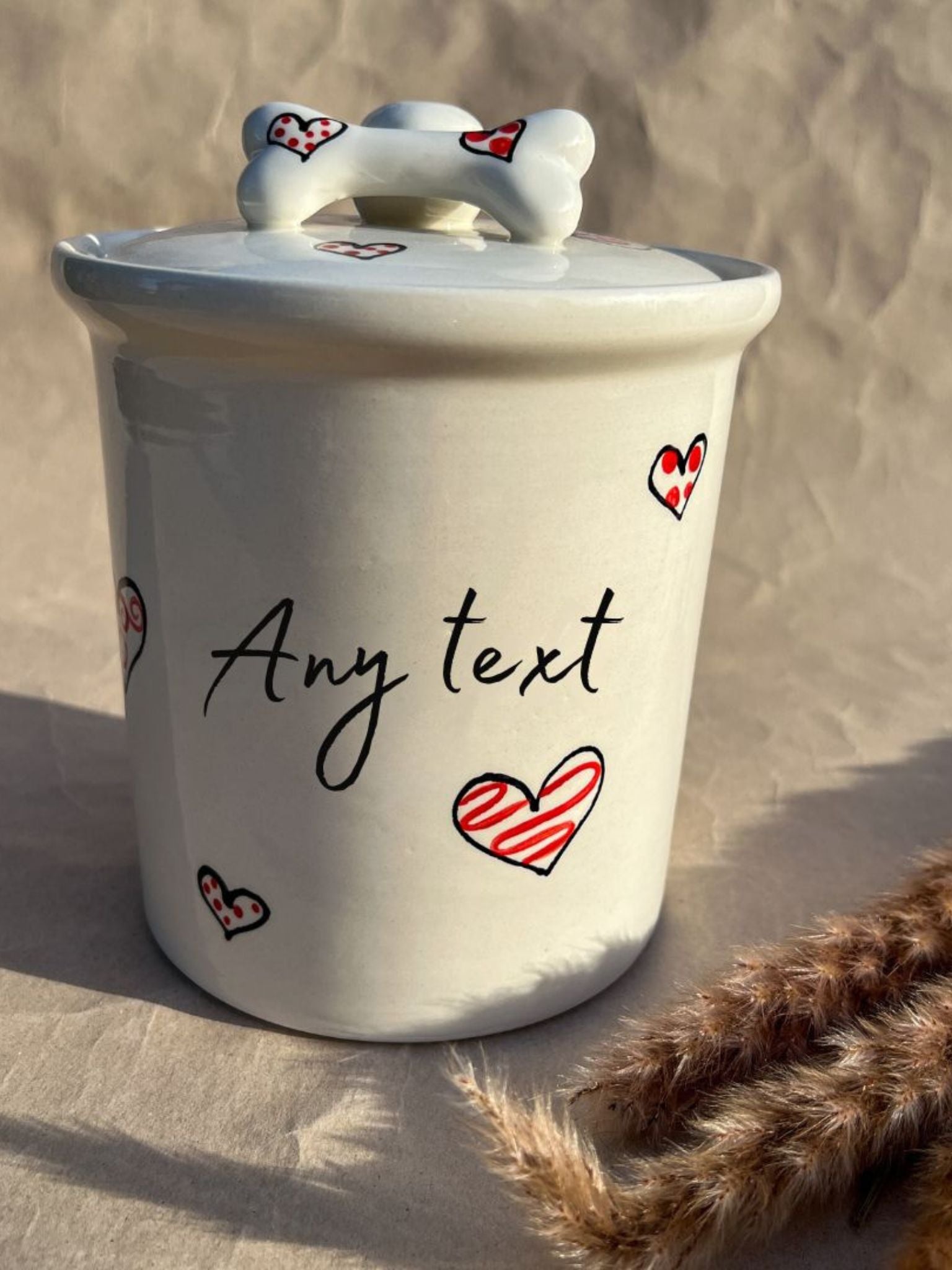 Treats Jar L - Personalized (1,3L)