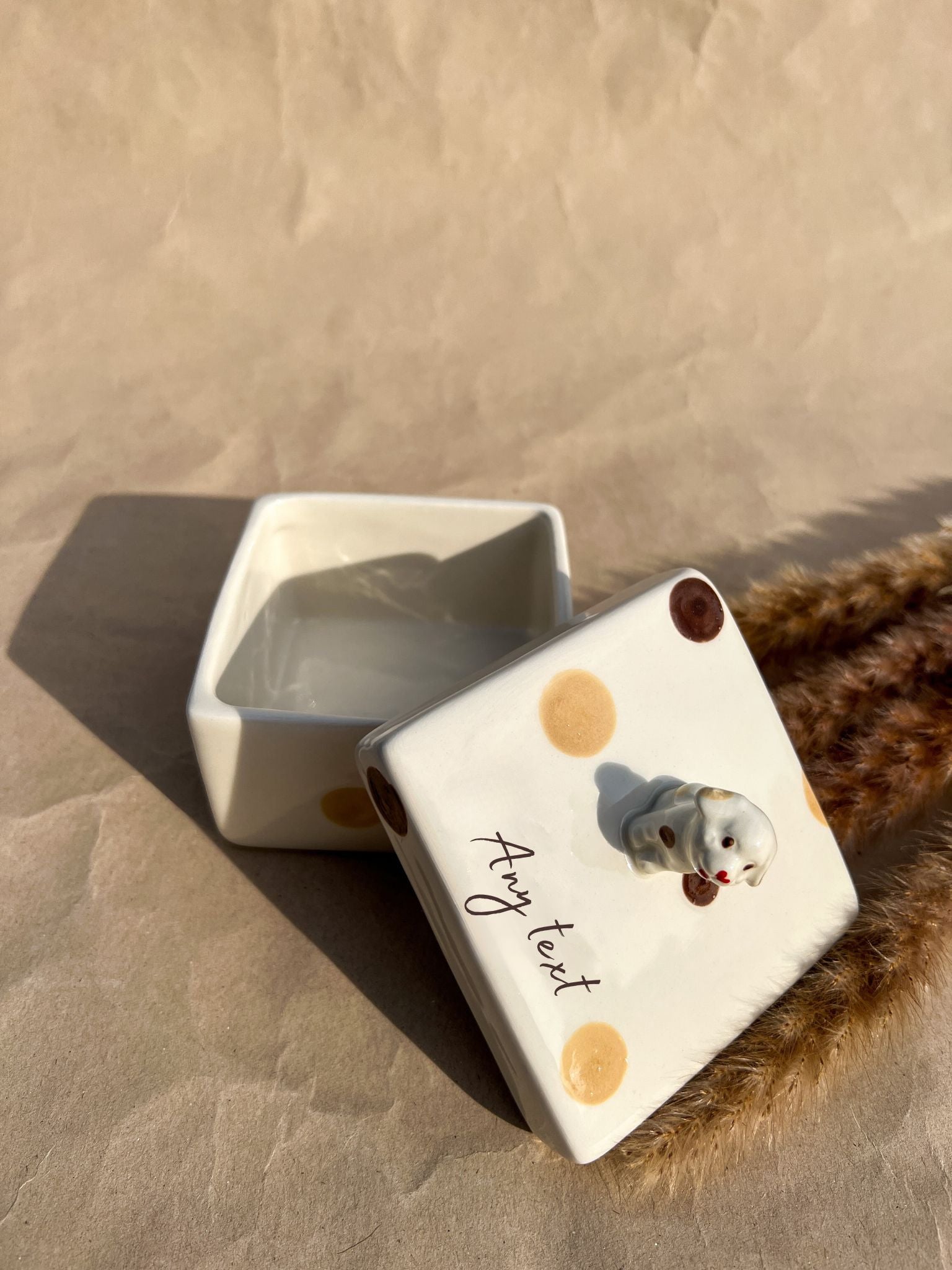 Treat Jar Square - Personalized