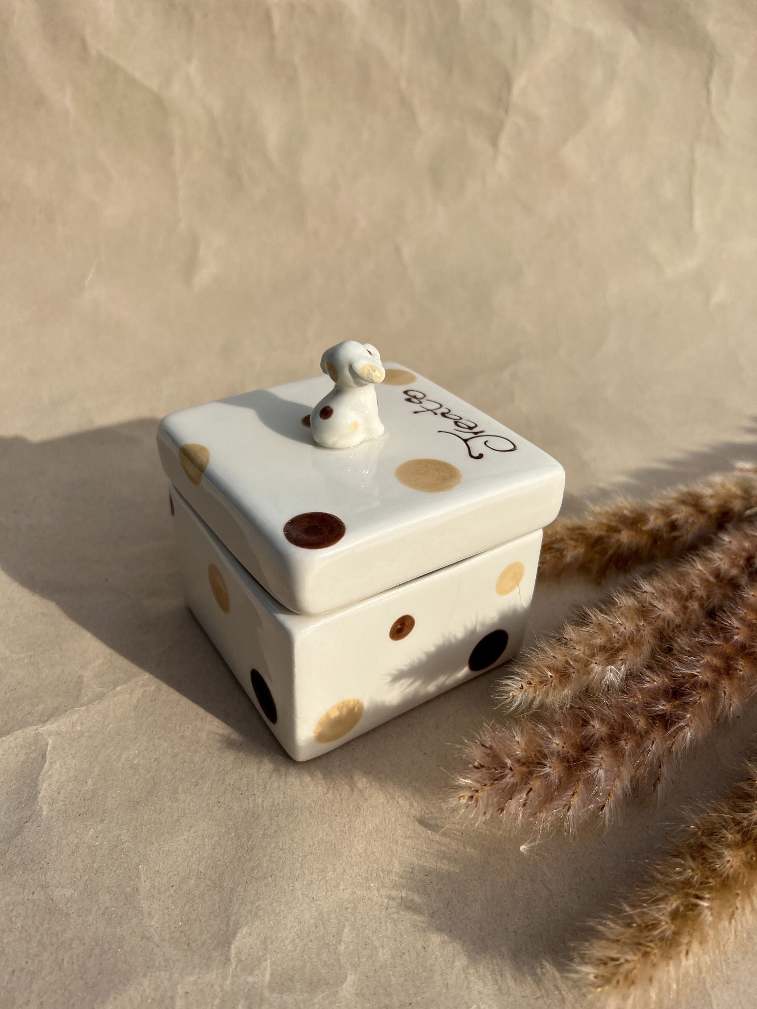 Treat Jar Square - Personalized