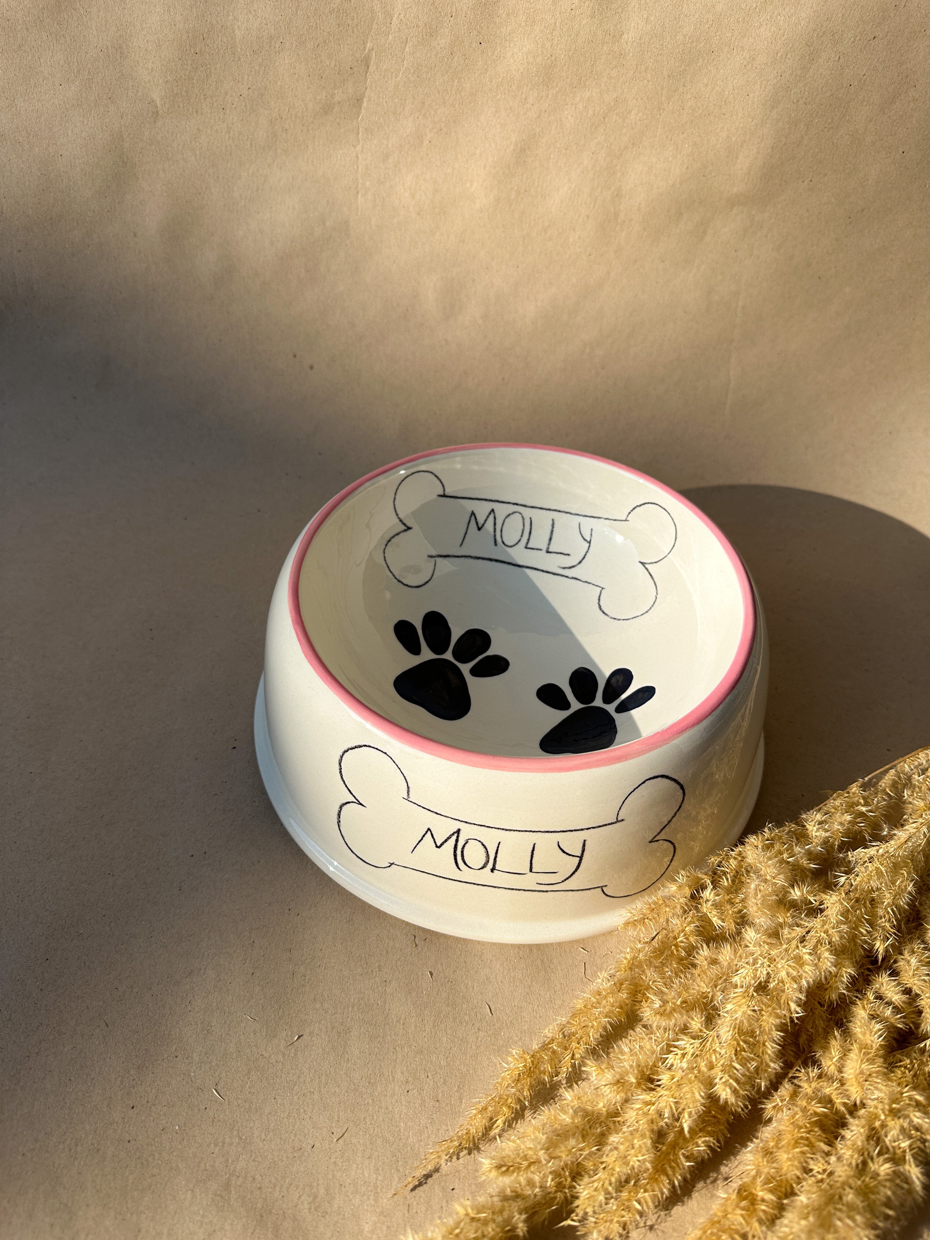 MARLEY - Personalized - Paw - Pink (Volume: 800ml)