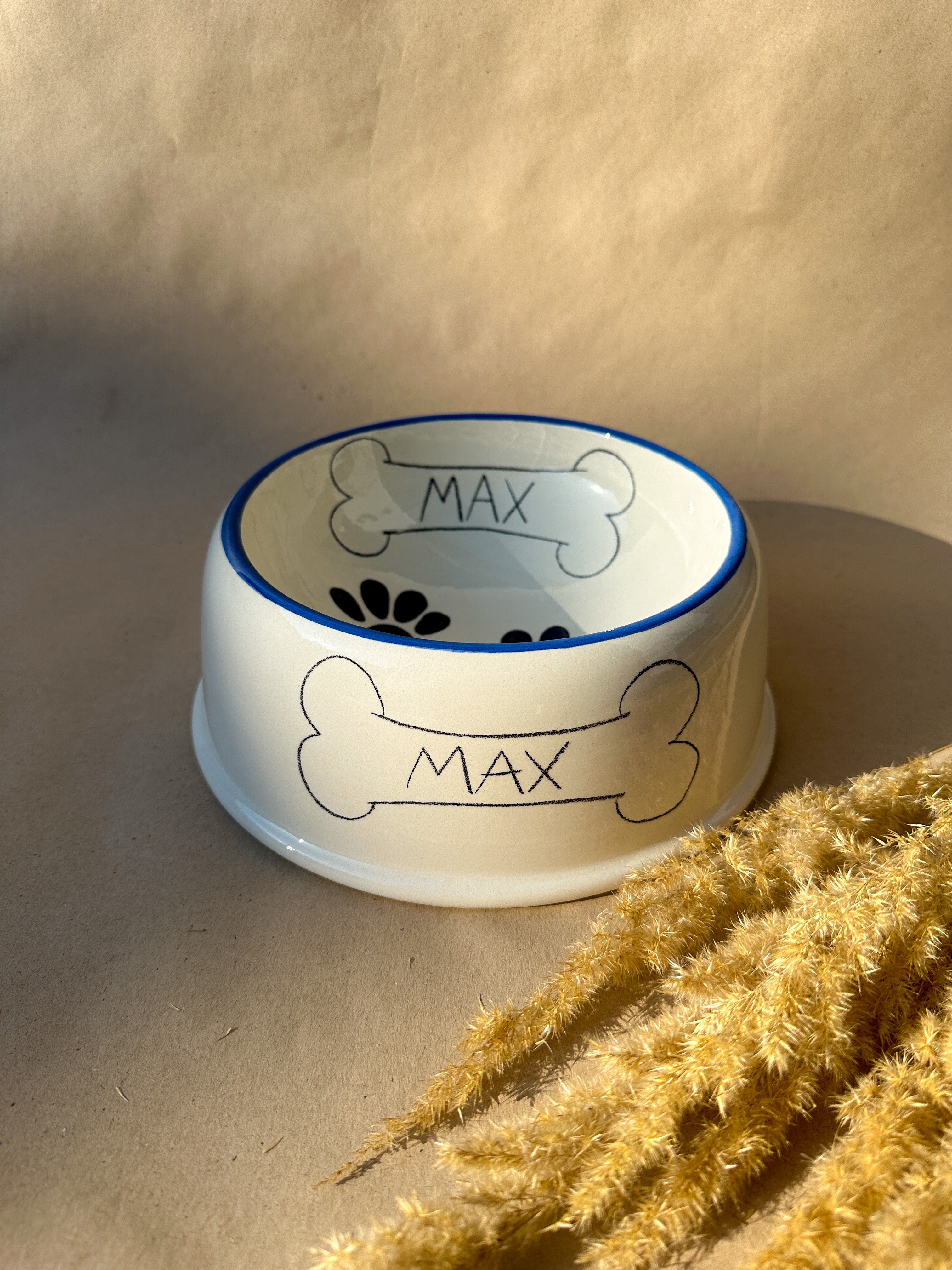 MARLEY - Personalized - Paw - Blue (Volume: 800ml)