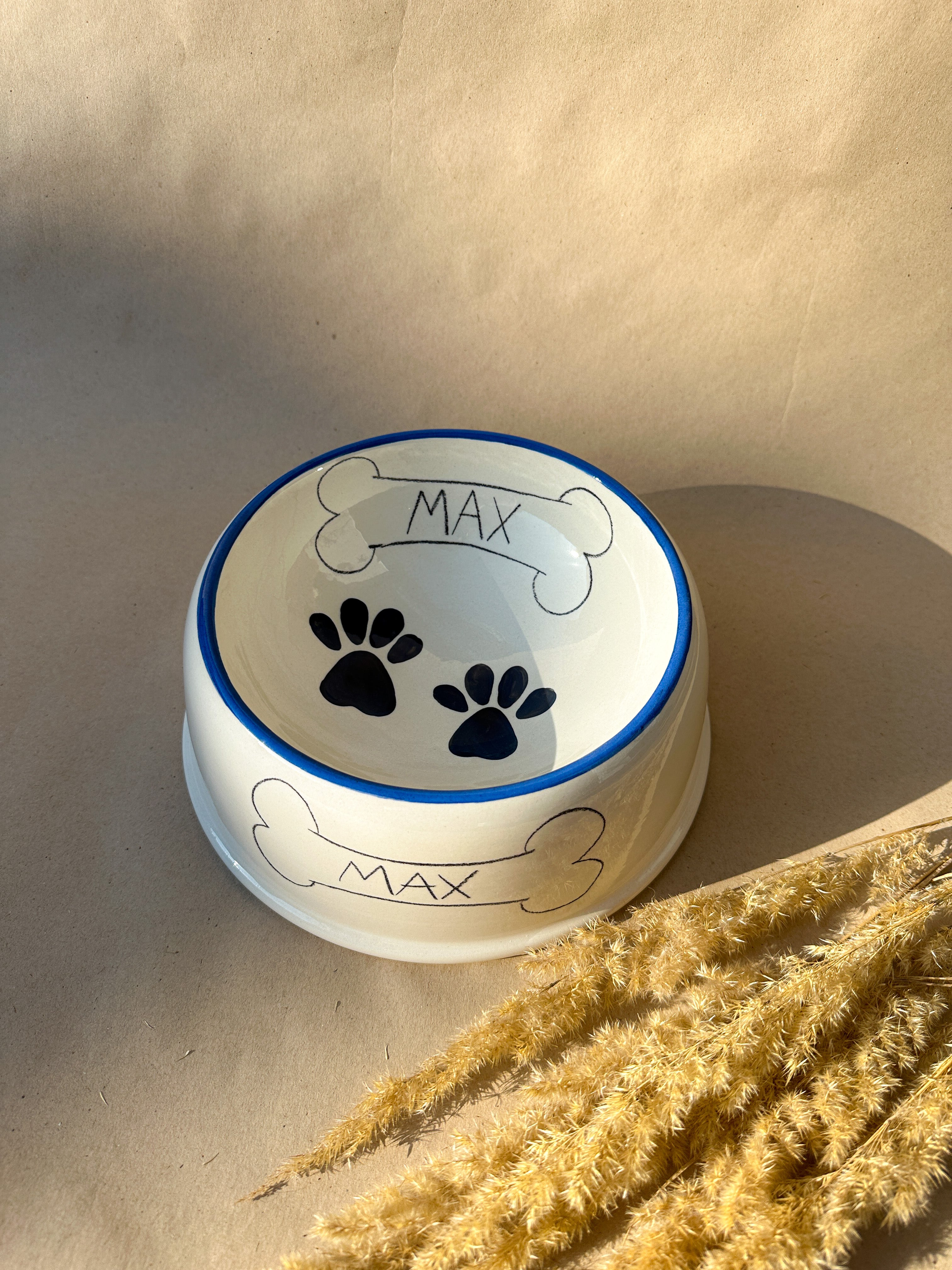 MARLEY - Personalized - Paw - Blue (Volume: 800ml)
