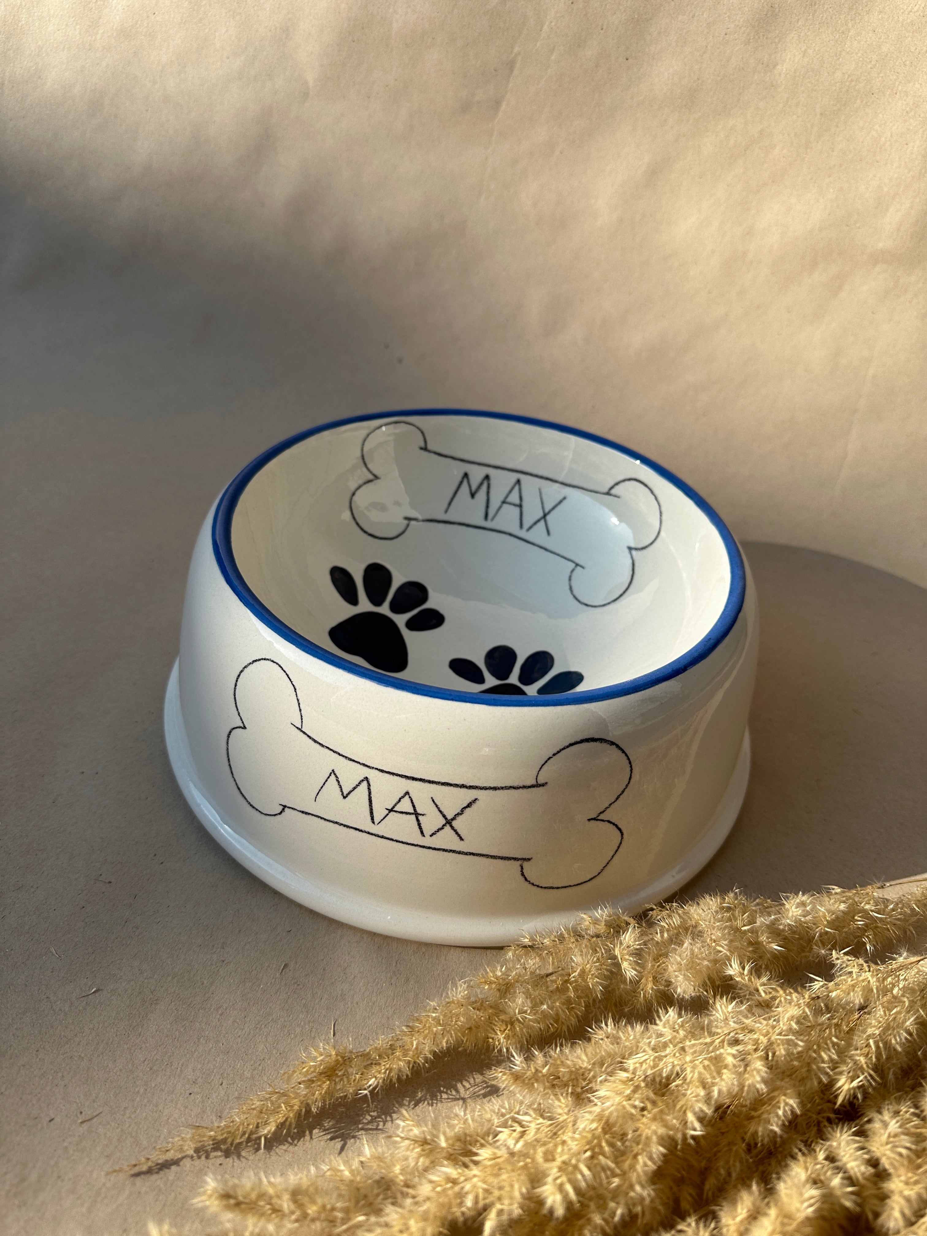 MARLEY - Personalized - Paw - Blue (Volume: 800ml)