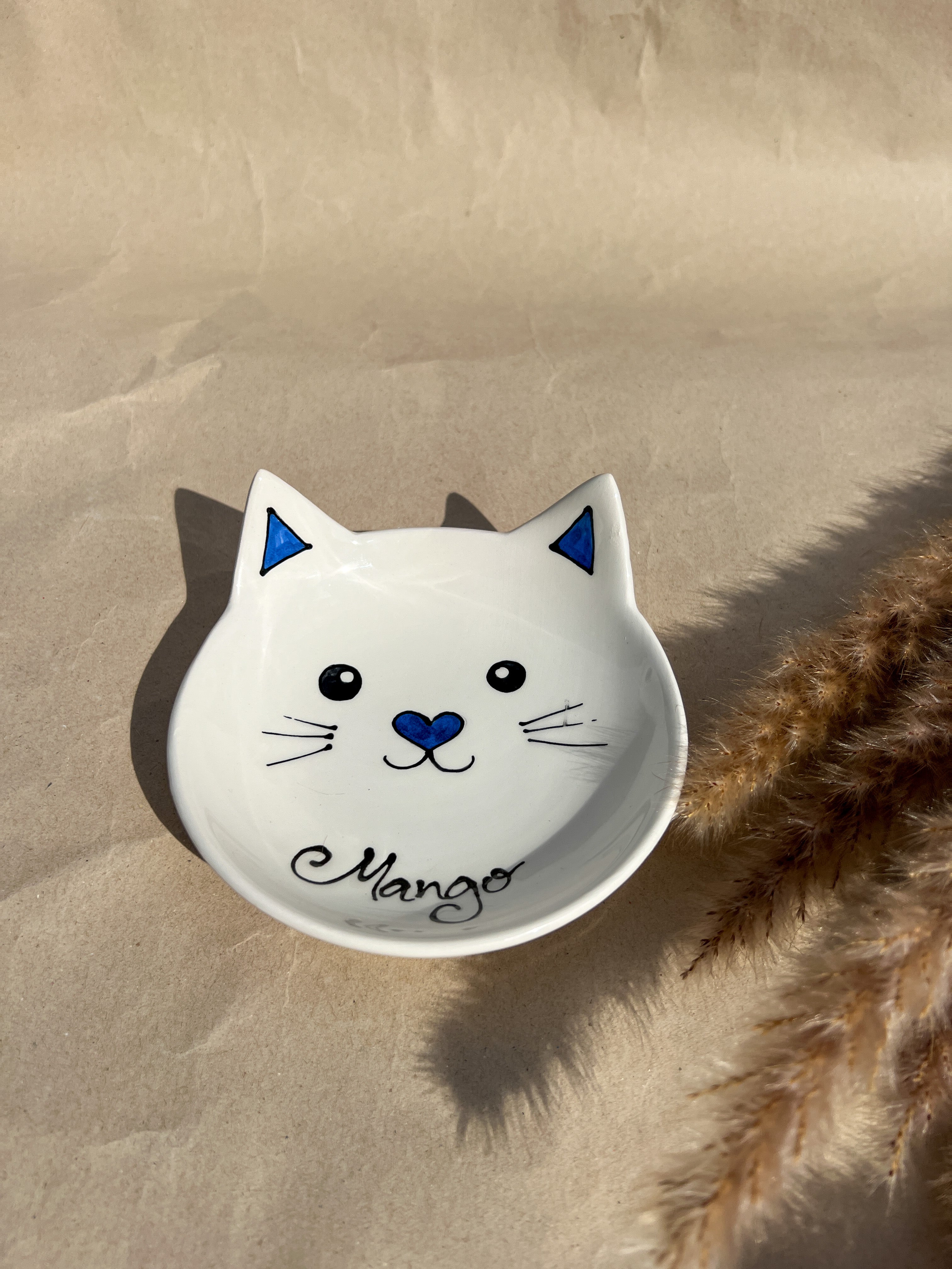 Cat plate - Personalized