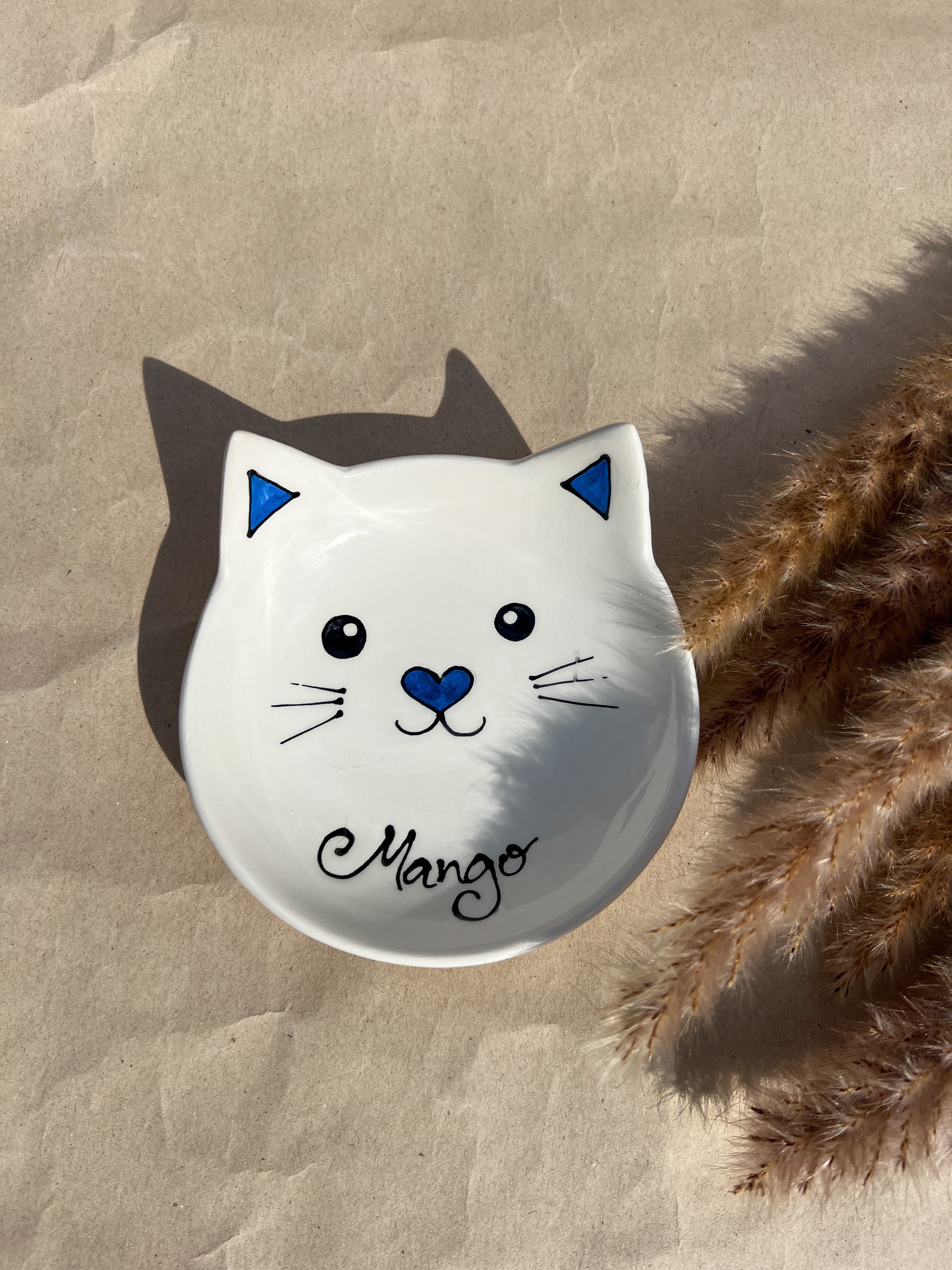 Cat plate - Personalized