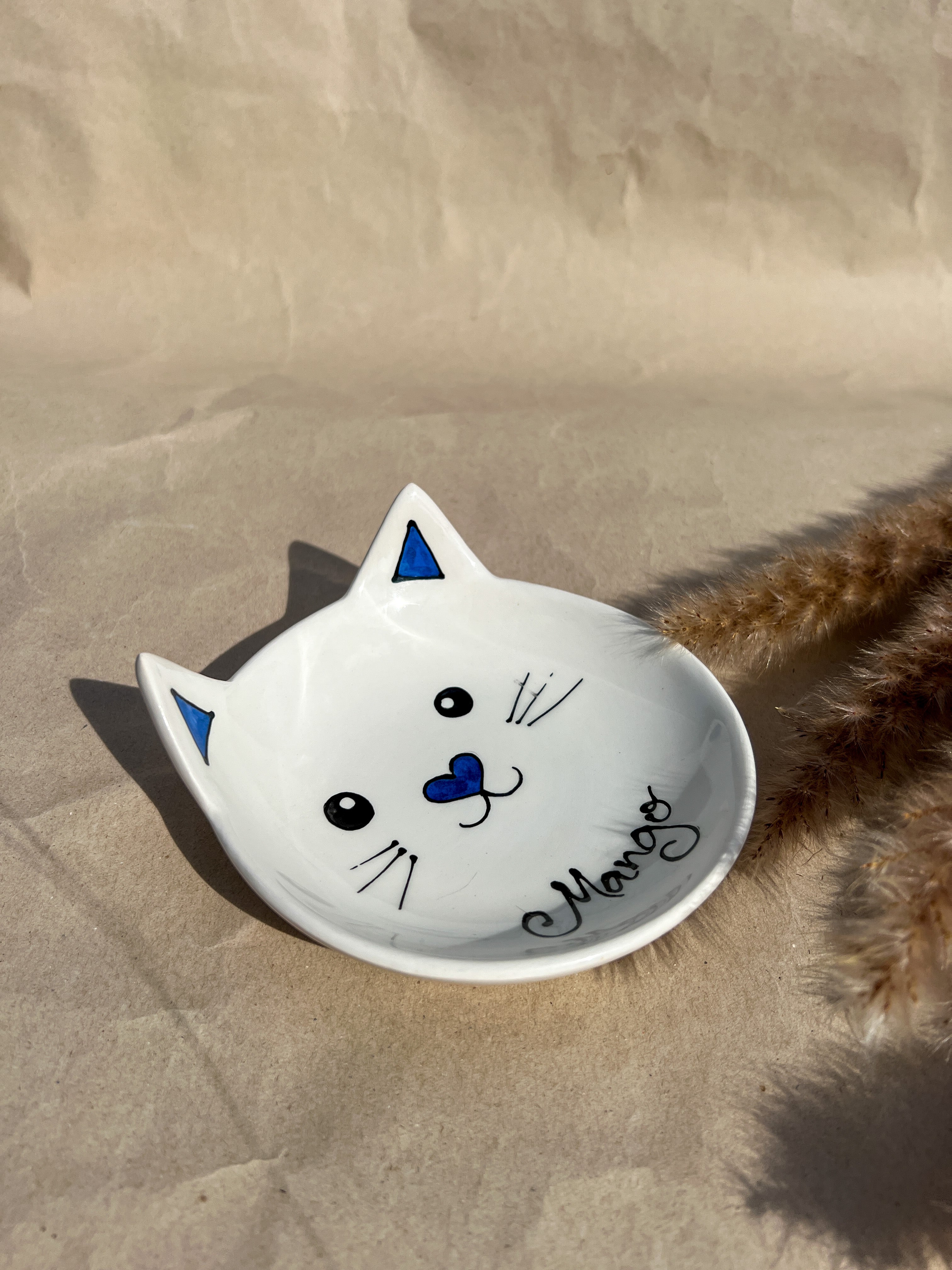 Cat plate - Personalized