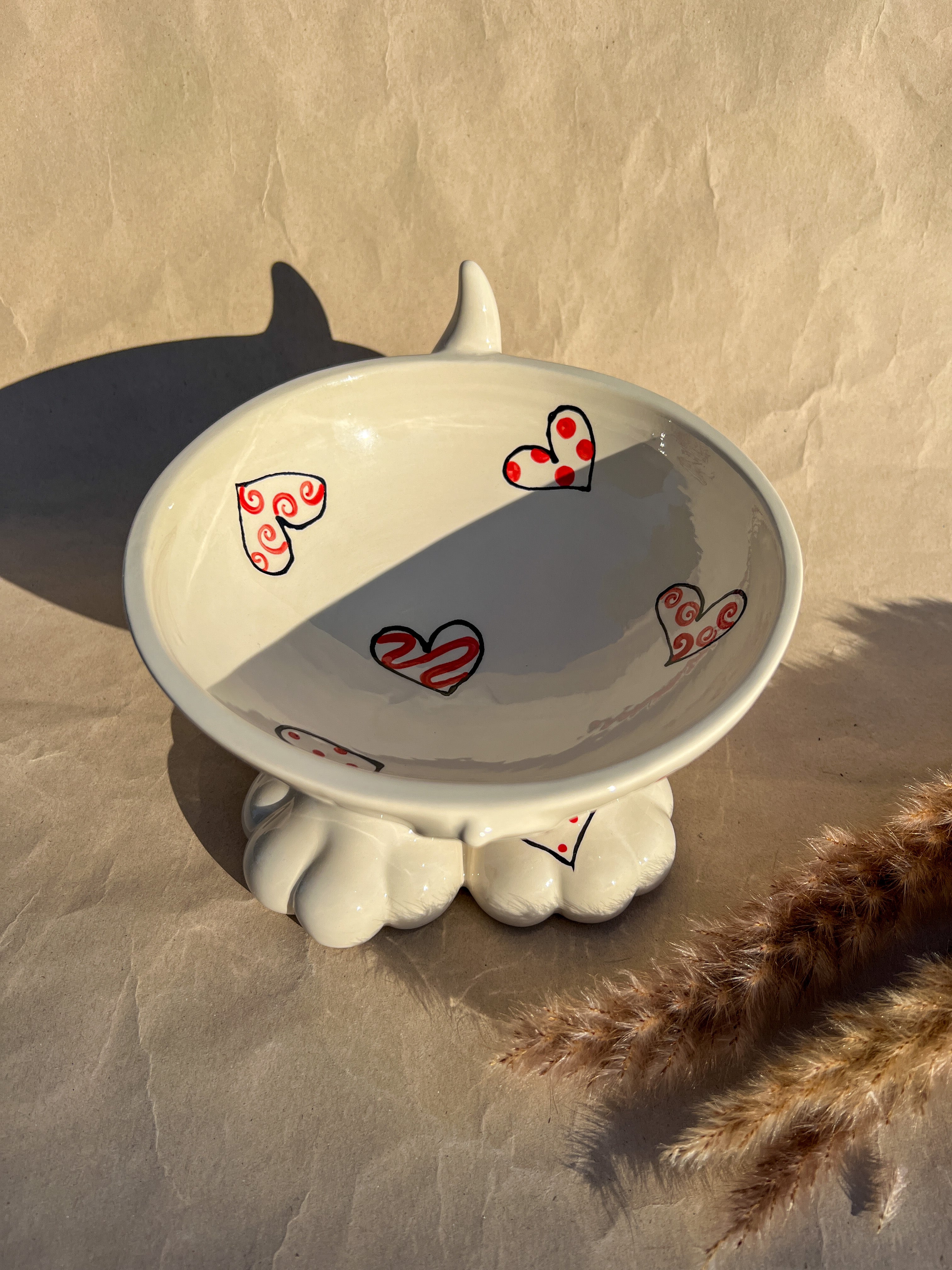 Raised Paws - Hearts