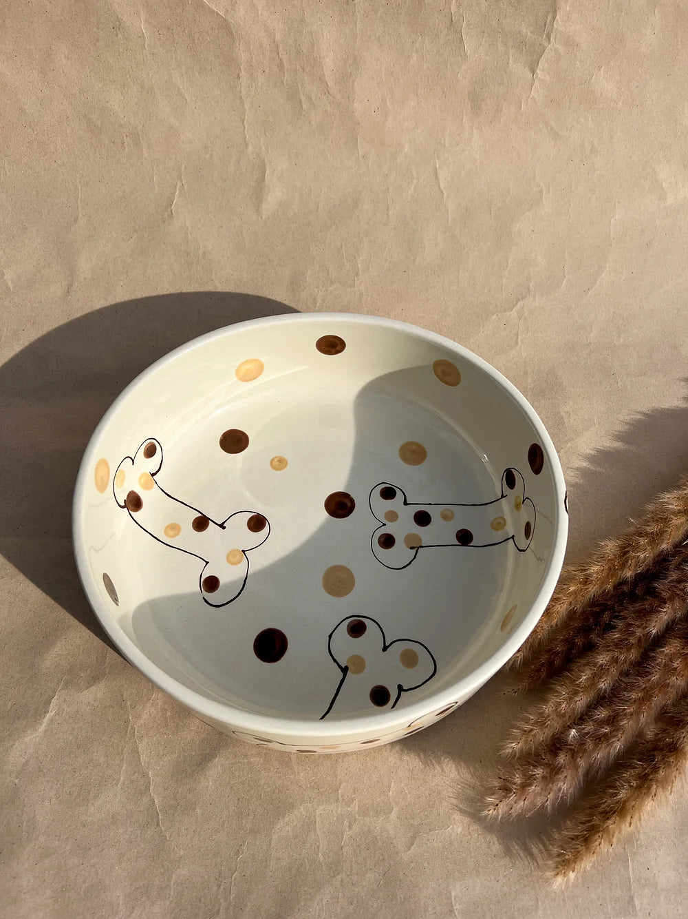 BULLDOG - Brown Dots/Bones (Volume: 2400ml)