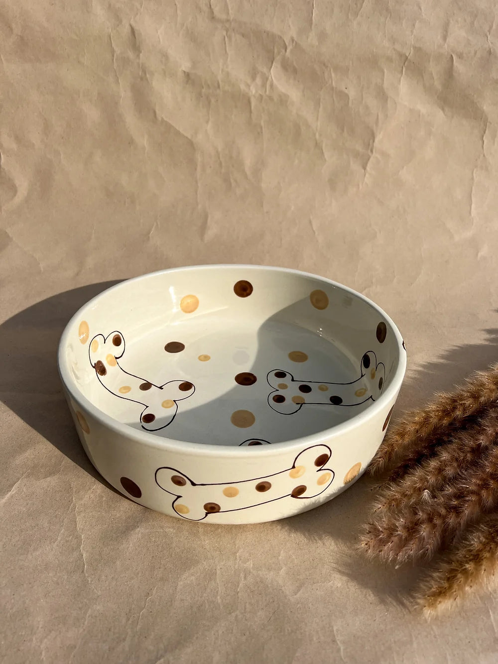 BULLDOG - Brown Dots/Bones (Volume: 2400ml)
