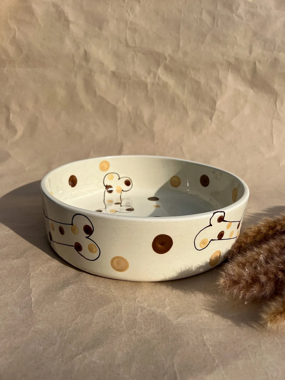 BULLDOG - Brown Dots/Bones (Volume: 2400ml)