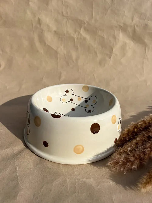 MARLEY - Brown Dots -