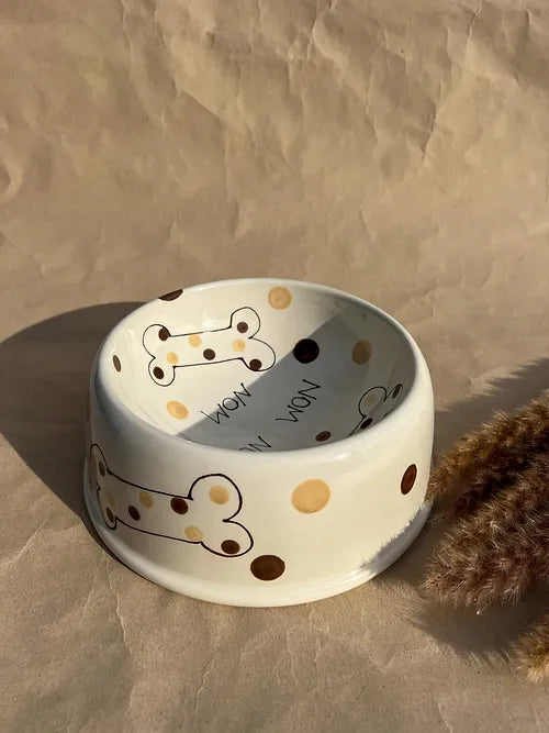 MARLEY - Brown Dots -