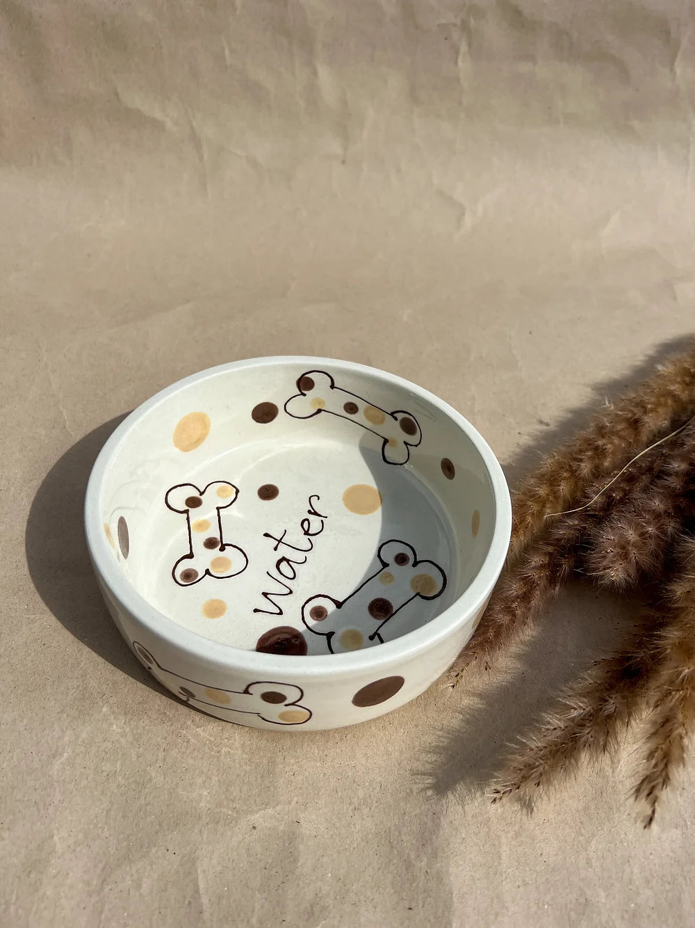 SNOOPY - Brown Dots / Bone -
