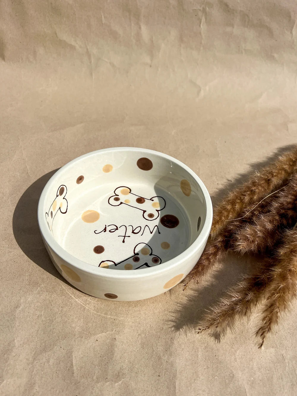 SNOOPY - Brown Dots / Bone -